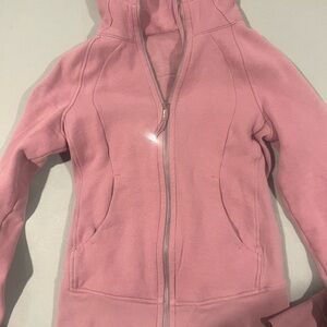 lululemon athletica Pink Zip-Up Hoodie